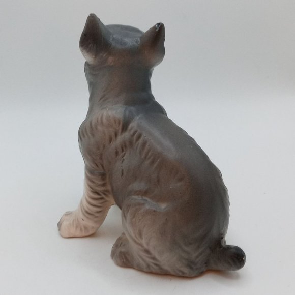 Schnauzer Figurine Vintage Dog Figure Norcrest Made in Japan Collectible Ceramic - Picture 9 of 11